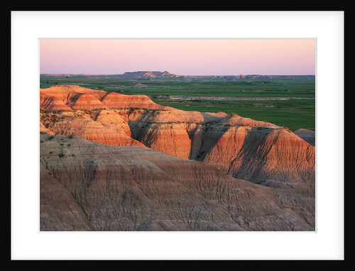 Bloom Basin Badlands in Buffalo Gap National Grassland by Anonymous