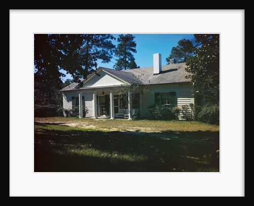 Exterior View of Franklin D. Roosevelt's House in Georgia by Anonymous