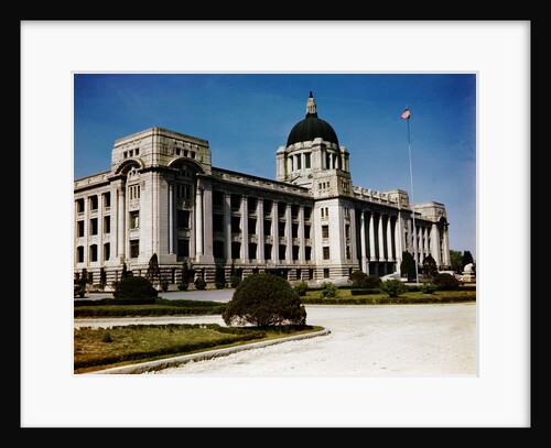Exterior View of the Korean Capitol Building by Anonymous