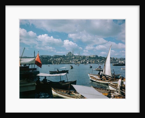 Istanbul Harbor by Anonymous