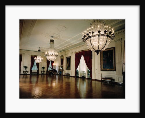 East Room of White House by Anonymous