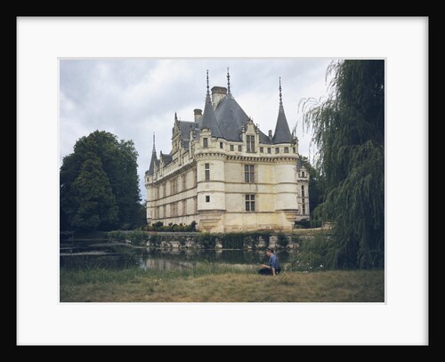 View of Chateau d'Azay le Rideau by Anonymous