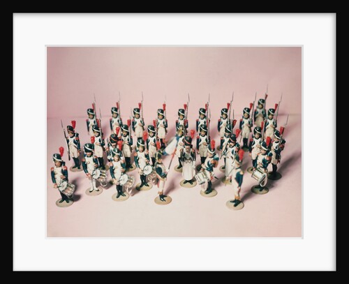 French Toy Soldier Figurines by Anonymous