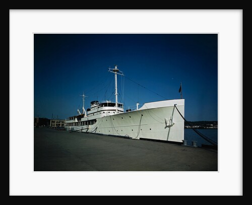 Exterior View of U.S.S. Williamsburg by Anonymous