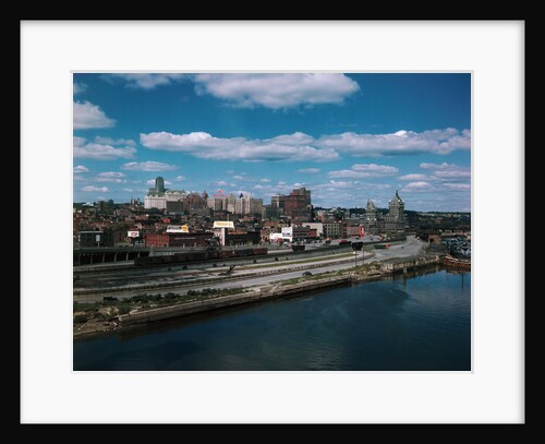 Albany New York Skyline by Anonymous