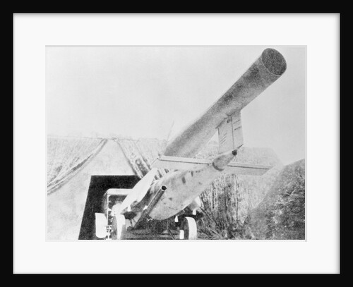 German Artillery by Anonymous