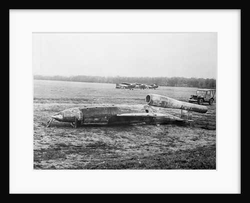 German Bomb Scene by Anonymous