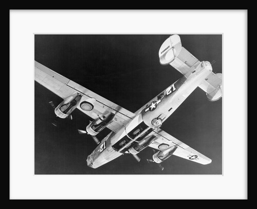 Military Plane in Flight for an Air Raid by Anonymous