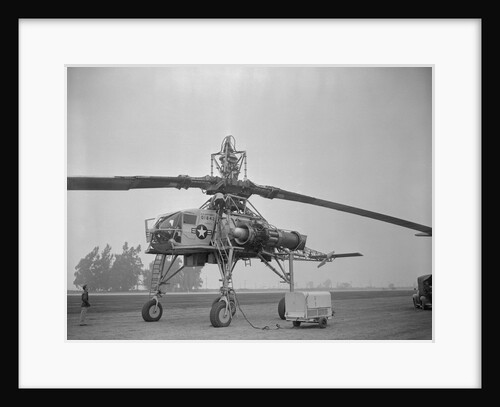 View of Howard Hughes XH 17 Helicopter by Anonymous