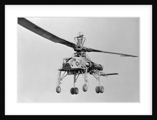 View of Howard Hughes XH 17 Helicopter by Anonymous