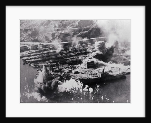 Aerial View of Smoking Land Attacks by Anonymous