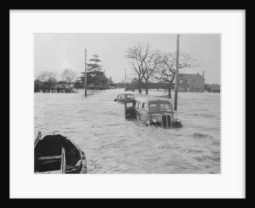 Vehicles Abandoned in Floods by Anonymous