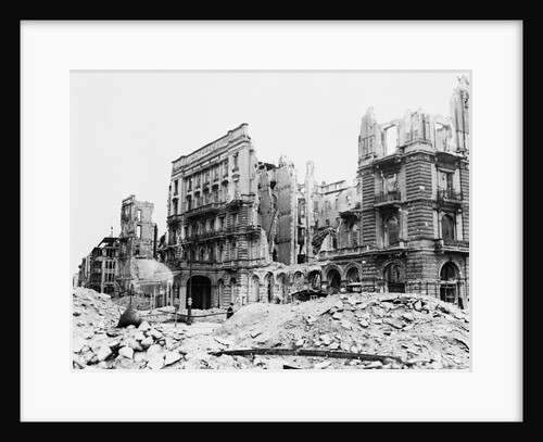 Destroyed Kaiserhof Hotel by Anonymous