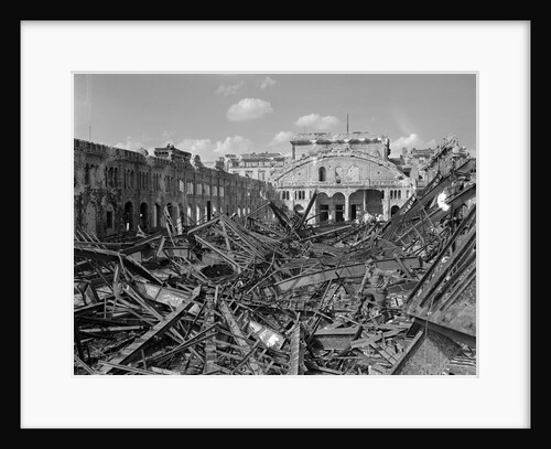 Bombed-out Train Station, Berlin by Anonymous