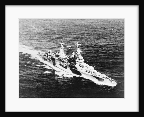 USS Indianapolis at Sea by Anonymous