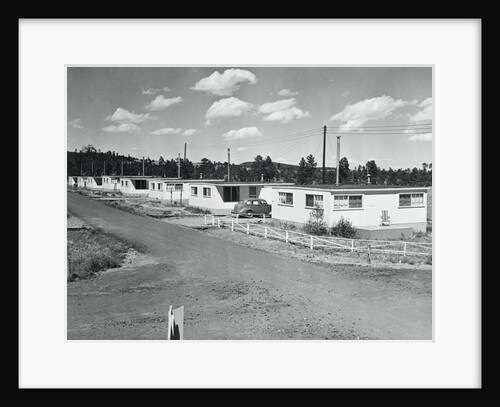 View of Houses Where Atomic Bomb Developers Lived by Anonymous