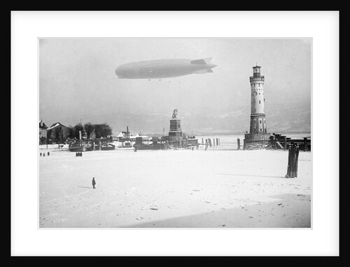 Graf Zeppelin on Alpine Test Flight by Anonymous