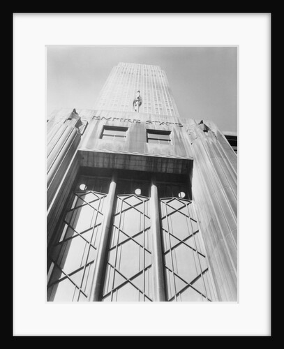 Empire State Building Seen from Below by Anonymous