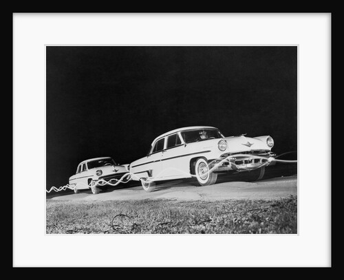 Automobile Light Trails by Anonymous