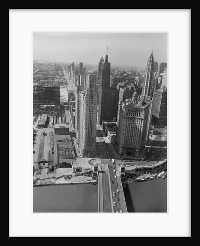 Aerial View of Michigan Avenue by Anonymous