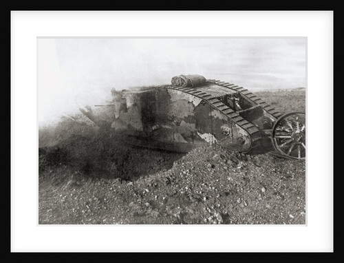British WWI Tank by Anonymous