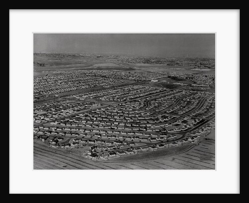 Aerial Shot of Los Angeles Area Housing Boom by Anonymous