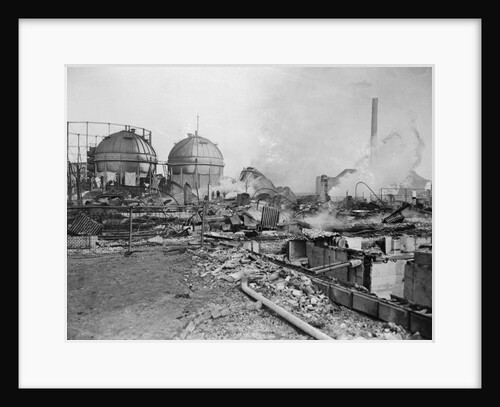 Buildings Destroyed by Explosion by Anonymous