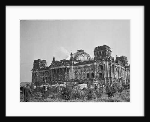 Exterior View of the Reichstag Building by Anonymous
