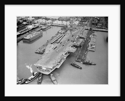 Largest Aircraft Carrier USS Forrestal by Anonymous