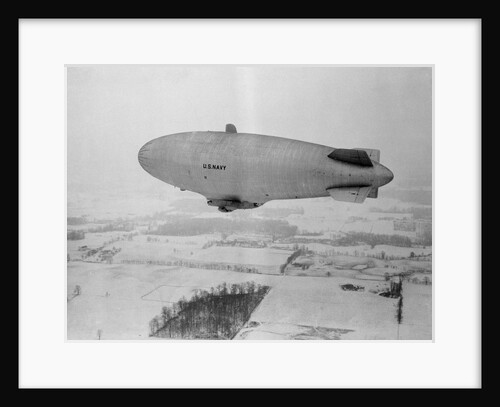 U.S. Navy Blimp by Anonymous