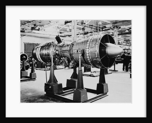 Turbojet Engine for Britain's Avro Vulcan Bomber by Anonymous
