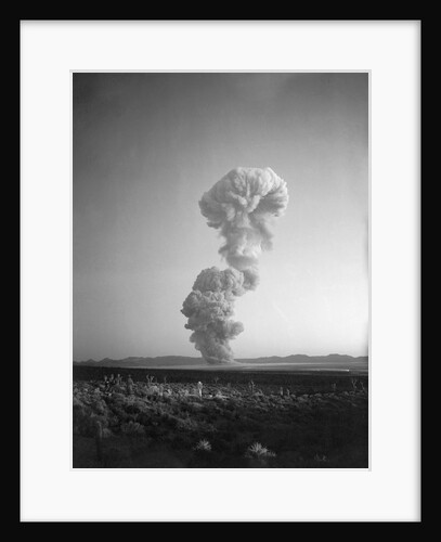 Atomic Mushroom Cloud by Anonymous