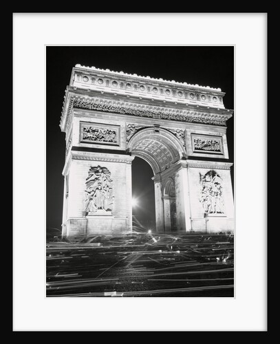 View of the French Arch of Triumph by Anonymous