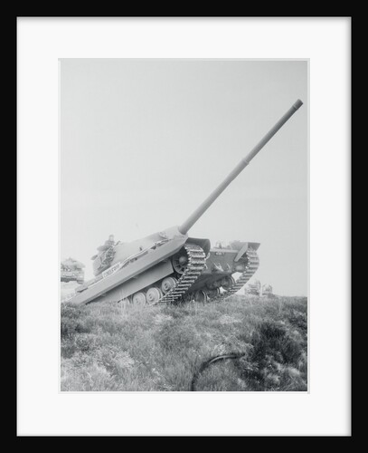 British Conqueror Tank by Anonymous