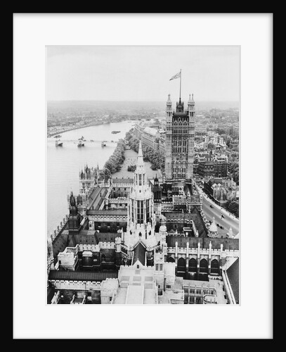 View of London Taken from Big Ben by Anonymous