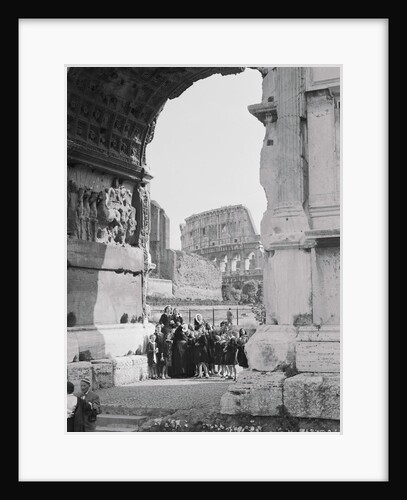 Children Touring Ruins of Rome by Anonymous