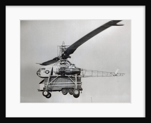 The XH-17 Helicopter in Flight by Anonymous
