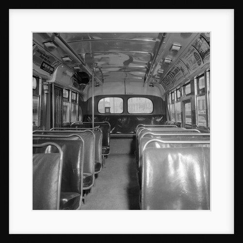 Inside of a Montgomery Transit Bus by Anonymous