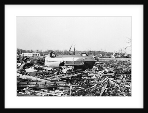 View of Storm Torn Site by Anonymous