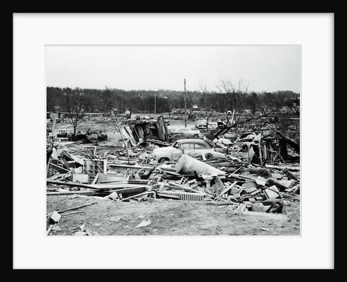 View of Storm Torn Site by Anonymous