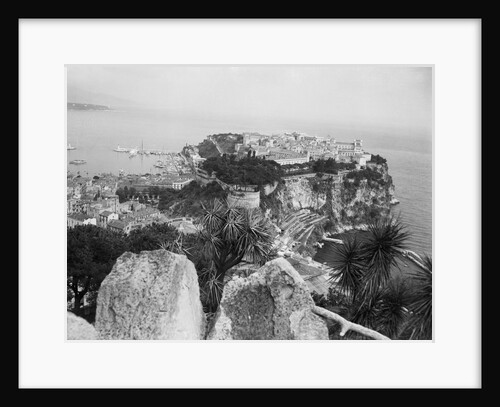 Top View of Monaco Rock by Anonymous
