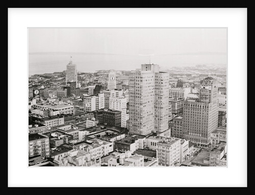 View of Surviving Buildings from 1906 Earthquake by Anonymous