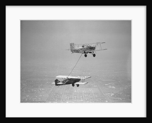 Airplane Refueling in Midair by Anonymous