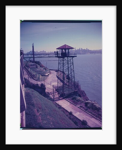 Alcatraz Prison from Guard Tower by Anonymous
