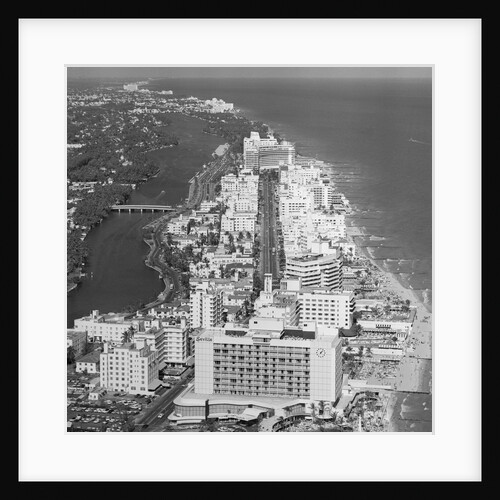 Aerial View of Miami Beach by Anonymous