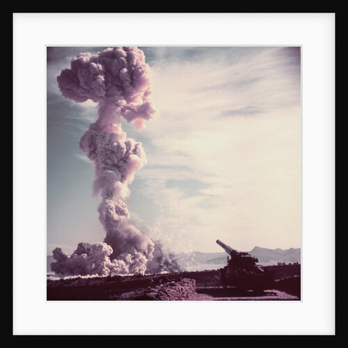 Atomic Cloud from Gun Shot by Anonymous