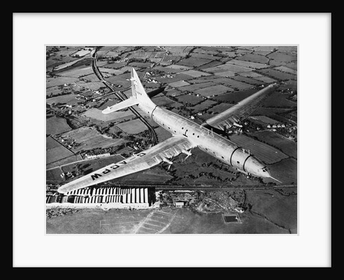 Bristol Brabazon Aircraft in Flight by Anonymous