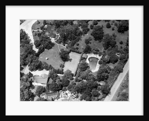 Aerial View of Paul Ricca Estate by Anonymous