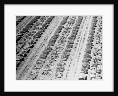 Aerial View of New House Development by Anonymous