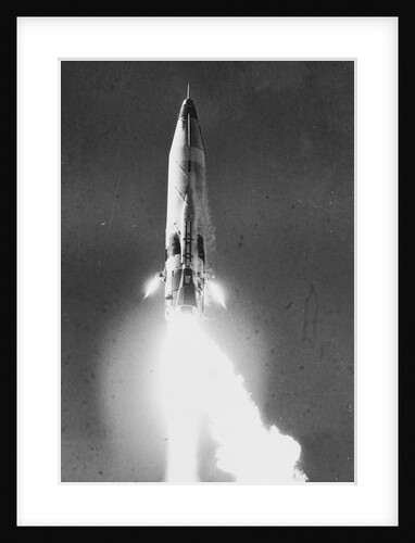 Missile Going into Sky by Anonymous